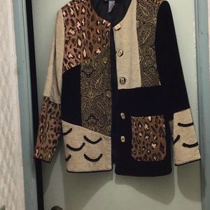 Multi Color Embroidery Jacket